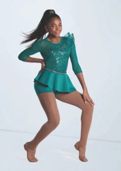 Weissman Gotta Be Me -Dance costume wn15716 jade 2608 24874.1698827027