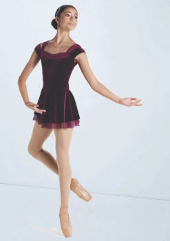 Weissman Forest Flute Song -Dance costume wn15890 black cherry 4928 33181.1698827516