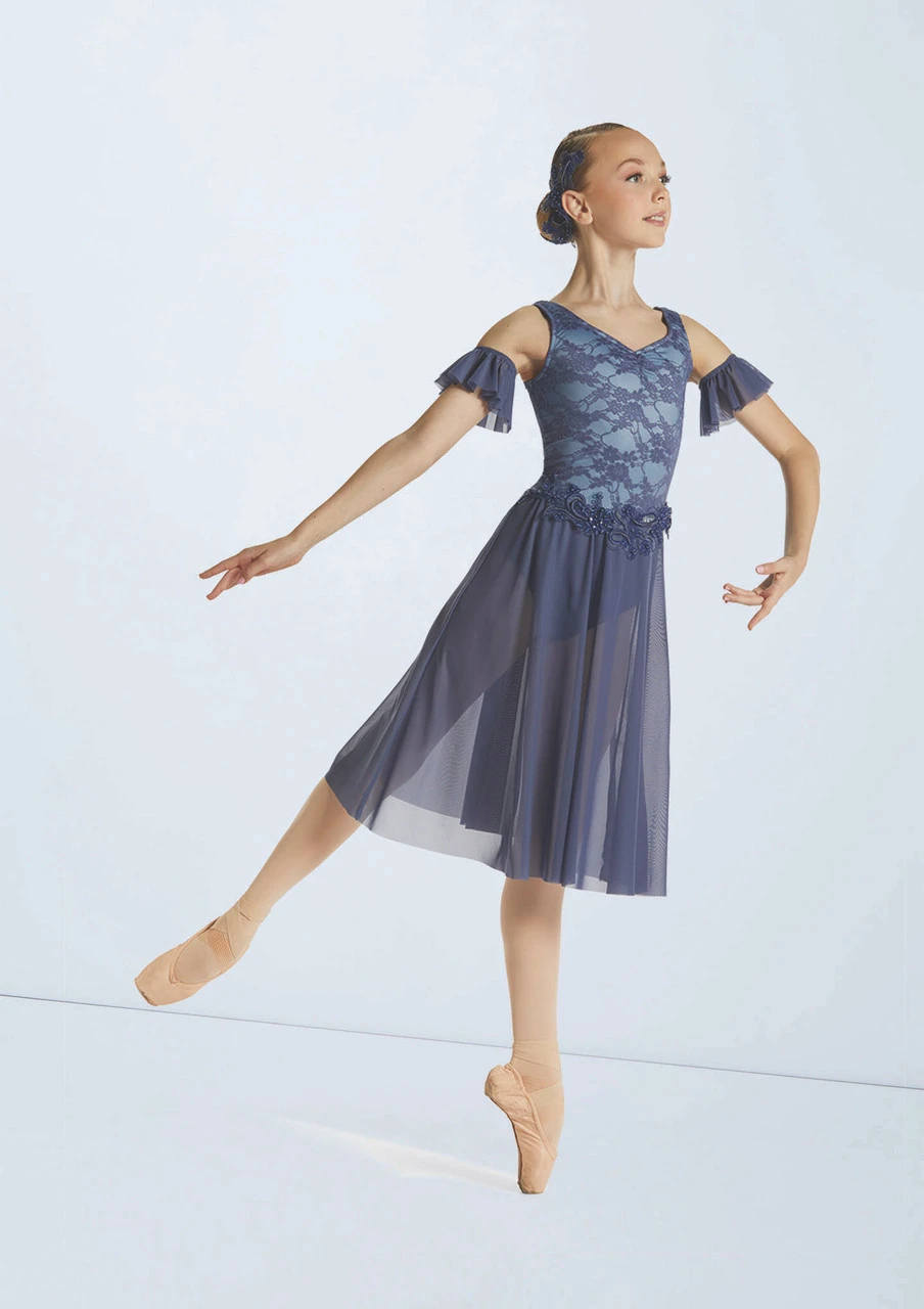 Weissman A Fuoco Weissman A Fuoco -Dance costume wn15892 slate blue 1761 66163.1694435056