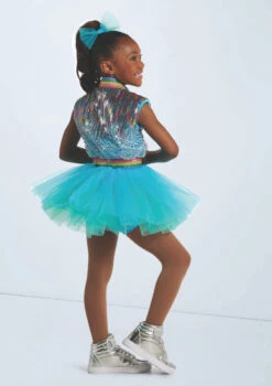 Weissman Worldwide Party! -Dance costume wn16277 turquoise 1444 05505.1694734004